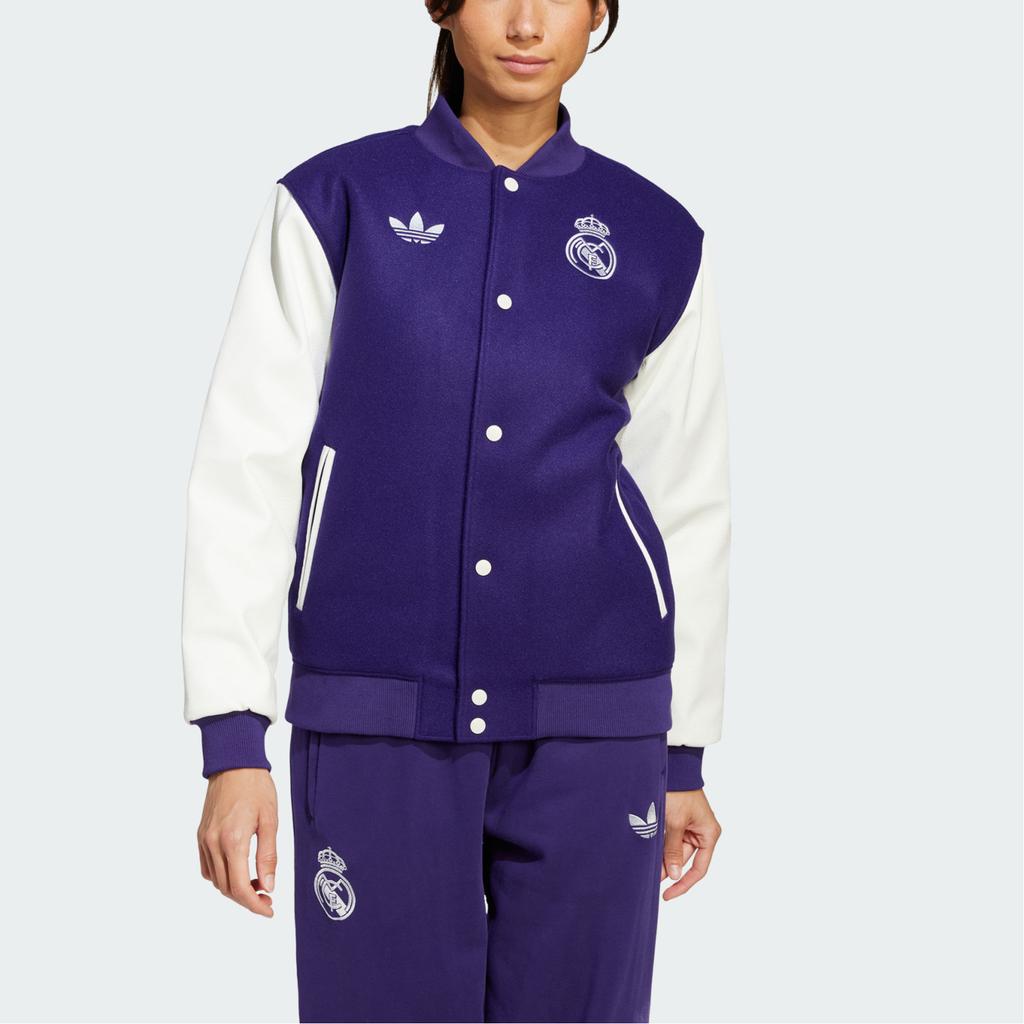 Adidas Originals FW24 Real CNY Jacket Series Удобная повседневная универсальная куртка с длинным рукавом Мужские куртки Фиолетовый JF2587