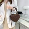 Yogodlns Luxury Quilted Handle Bag For Women PU Leather Shoulder Crossbody Bag Fashion Messenger Handbag