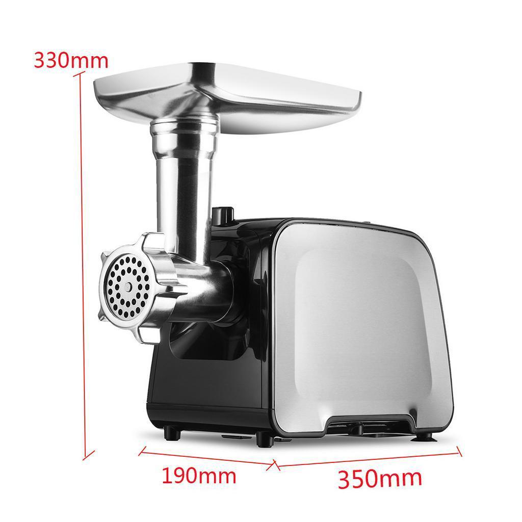 Electric Meat Grinder 100% Stainless Steel Multifunction Food Chopper Sausage Stuffer Appliance for Kitchen 3000W