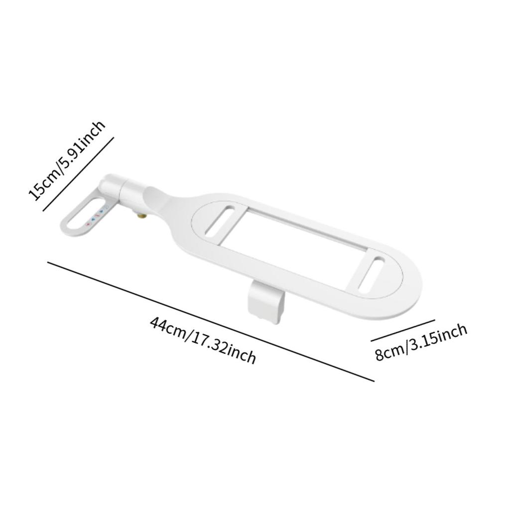Bidet Attachment for Toilet Fits Most Toilets Professional Bathroom Fixtures Non Electric Bidet for Wash Easy Installation