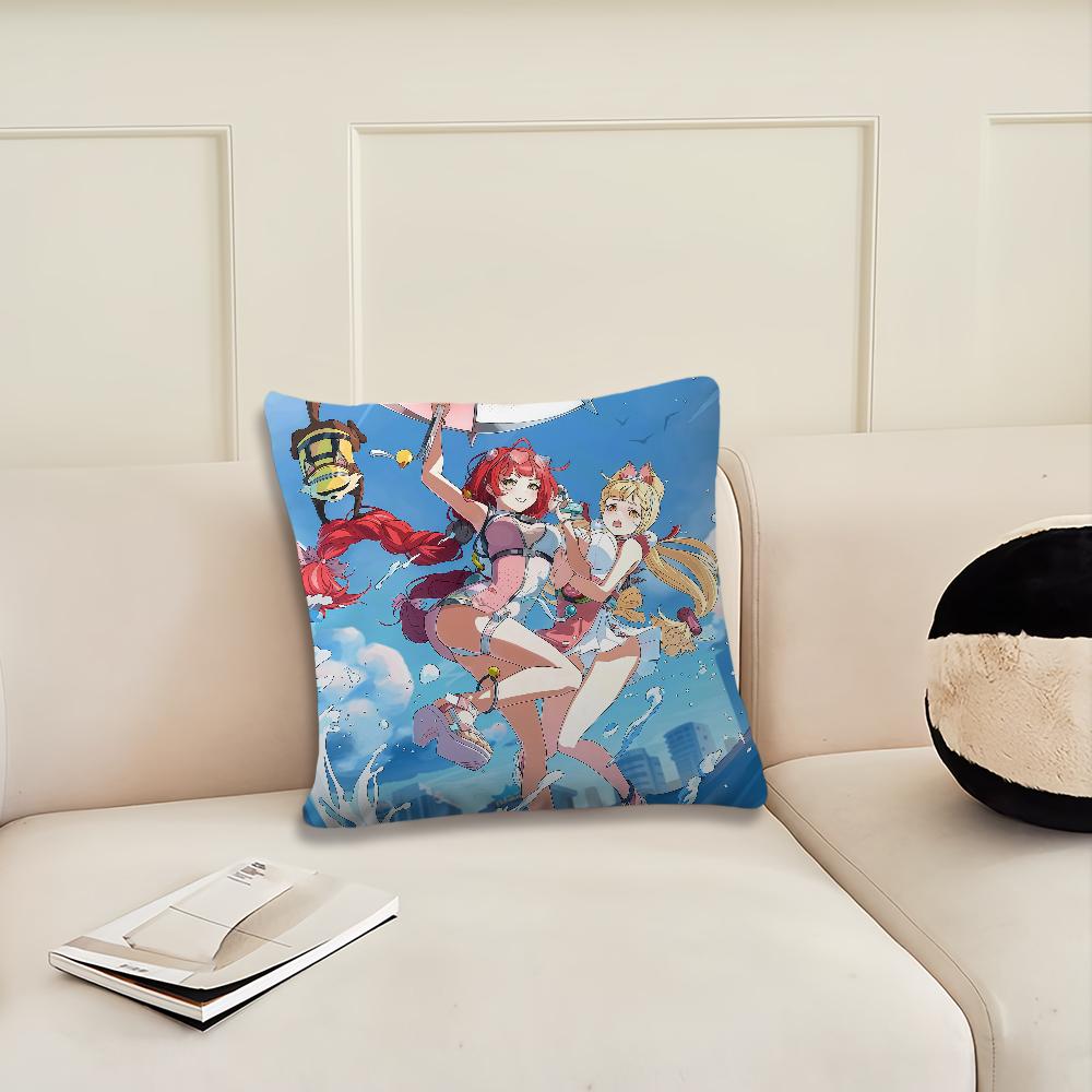 Игровой ZZZ Ukinami Yuzuha и Alice чехол для подушки Наволочка Декор Комната Дом Диван гостиная Офис Авто Нордическая Простота