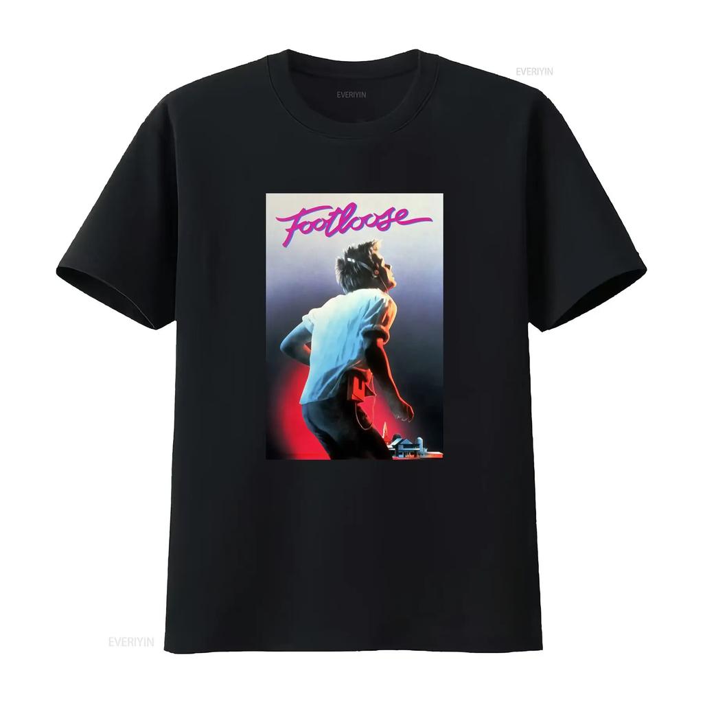 Footloose 80s Classic Retro Musical Movie Dance T Shirt Stylish and Nostalgic Design vintage Washed graphic Comfortable Casual