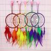 1 Set Dream-catcher Making Kit Exquisite Wide Application Wire DIY Decorative Hanging Crochet Kit for Gift