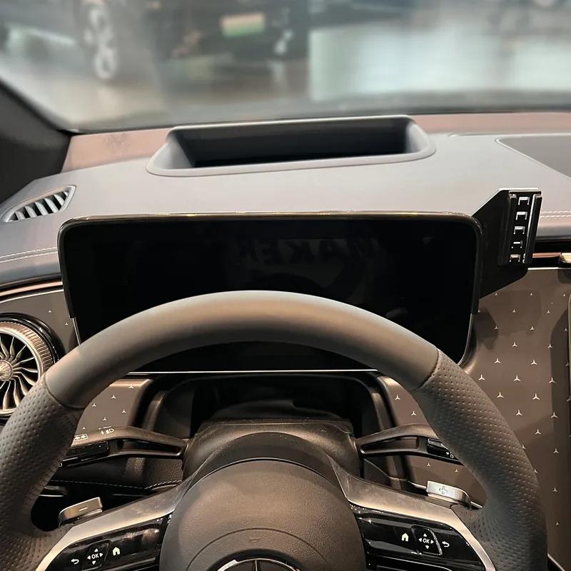 Автомобильный держатель для телефона для Mercedes-Benz EQE -2024 Навигационный кронштейн GPS на экран База для аксессуаров