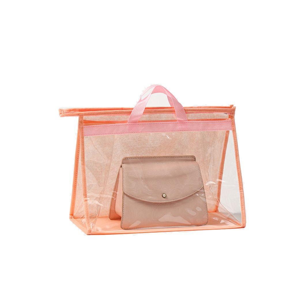 Hanging Handbag Dust Bag Clear Dustproof Bag Storage Box Storage Bag Wardrobe