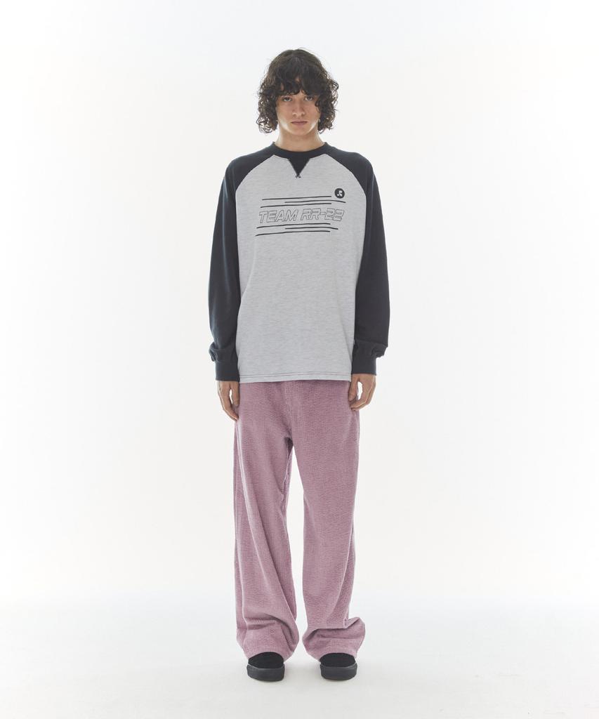 REST&RECREATION Logo Corduroy Pants - Pink