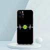 Для iPhone 15 16 14 13 12 mini 11 Pro Max XS X XR SE 7 8 Plus Силиконовый Прозрачный Чехол Спортивный Чехол для Телефона с Мячом для Тенниса