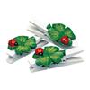 Clovers with Ladybugs - - Beige - Green - Creative Decoration - Hobby Accessory