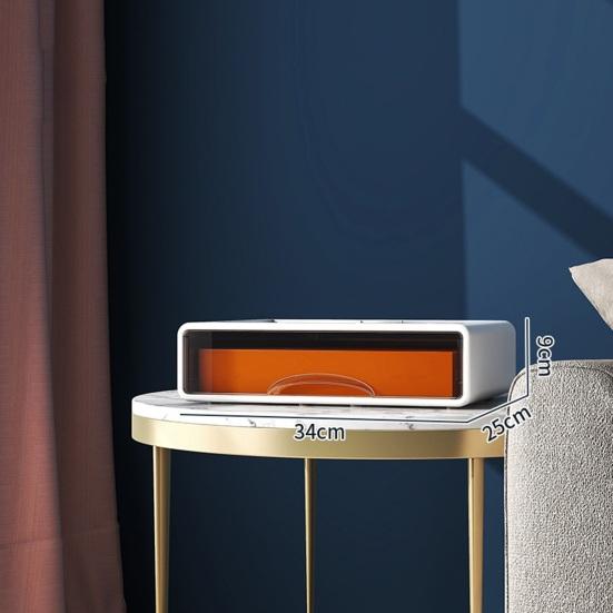 Ящик для хранения, прозрачный ящик, многофункциональный штабелируемый органайзер для канцелярских принадлежностей, настольный ящик для хранения