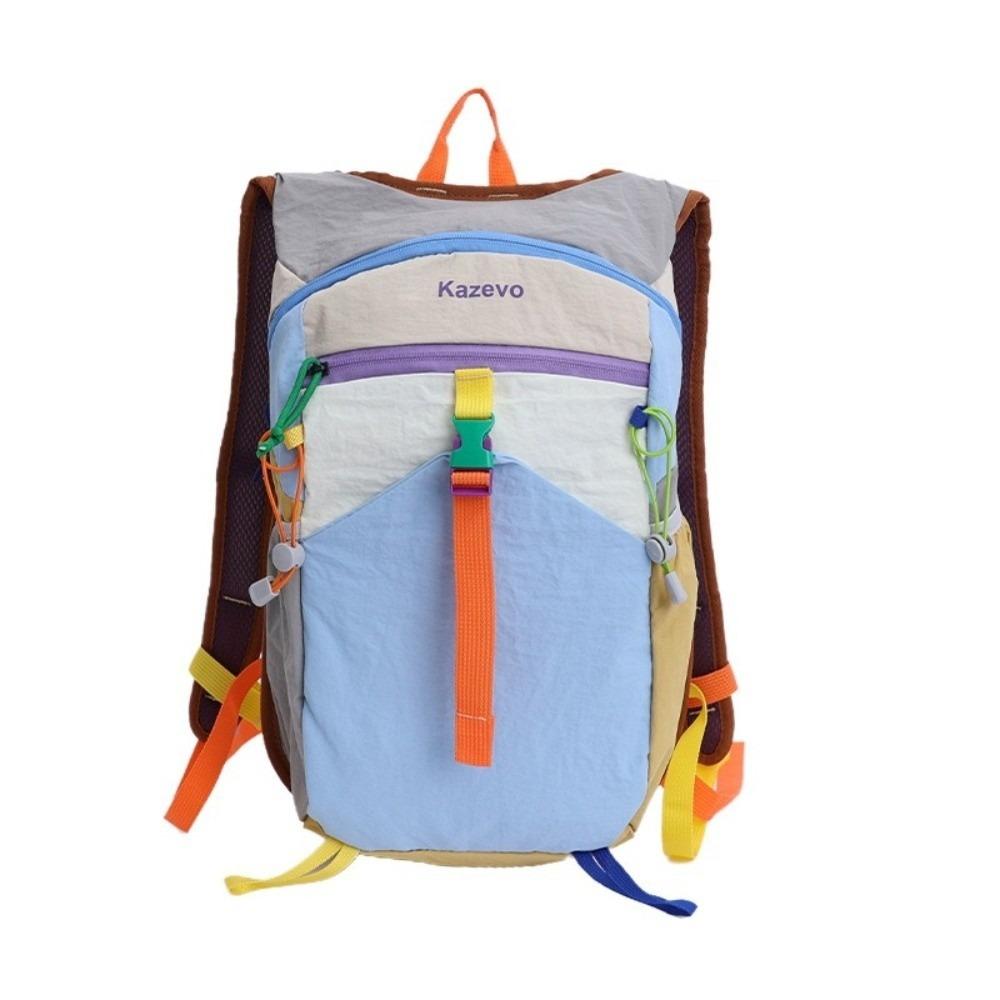 Nylon Outdoor Rucksack Multicolored Travel Daypack Portable Travel Backpack School