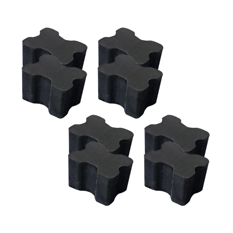 Automobile Rubber Front Coil Spring Boosters Set, Rubber Coil Spacers, 1.5" Thick Car Coil Spring Spacers