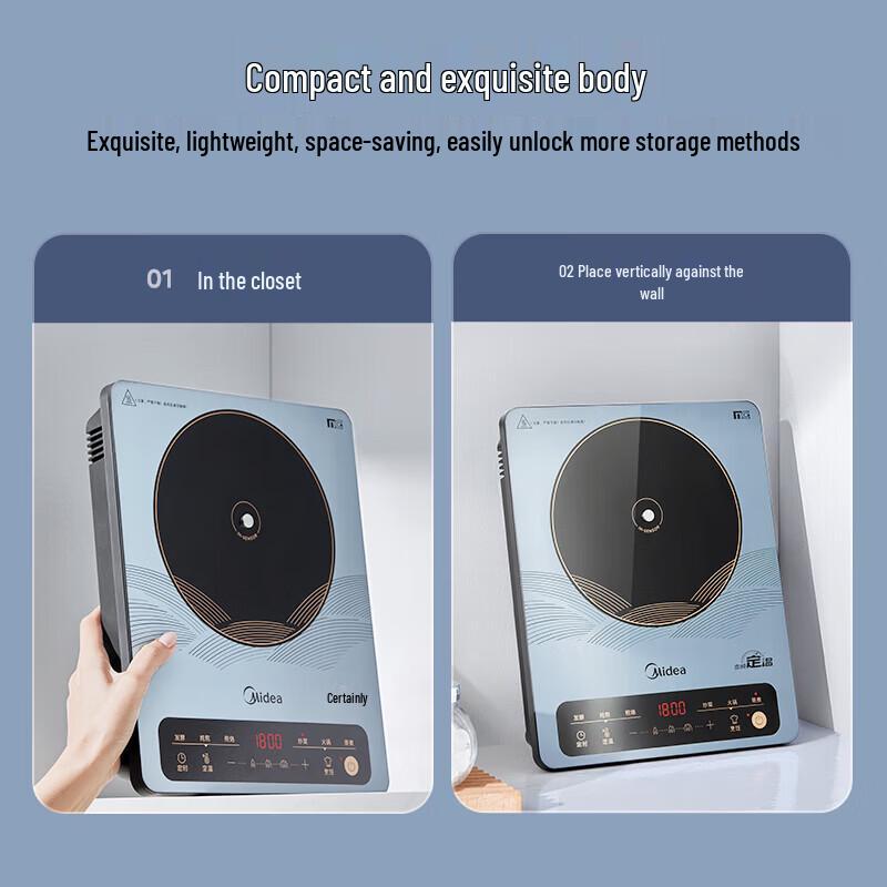 Midea Мощная индукционная плита и керамическая плита