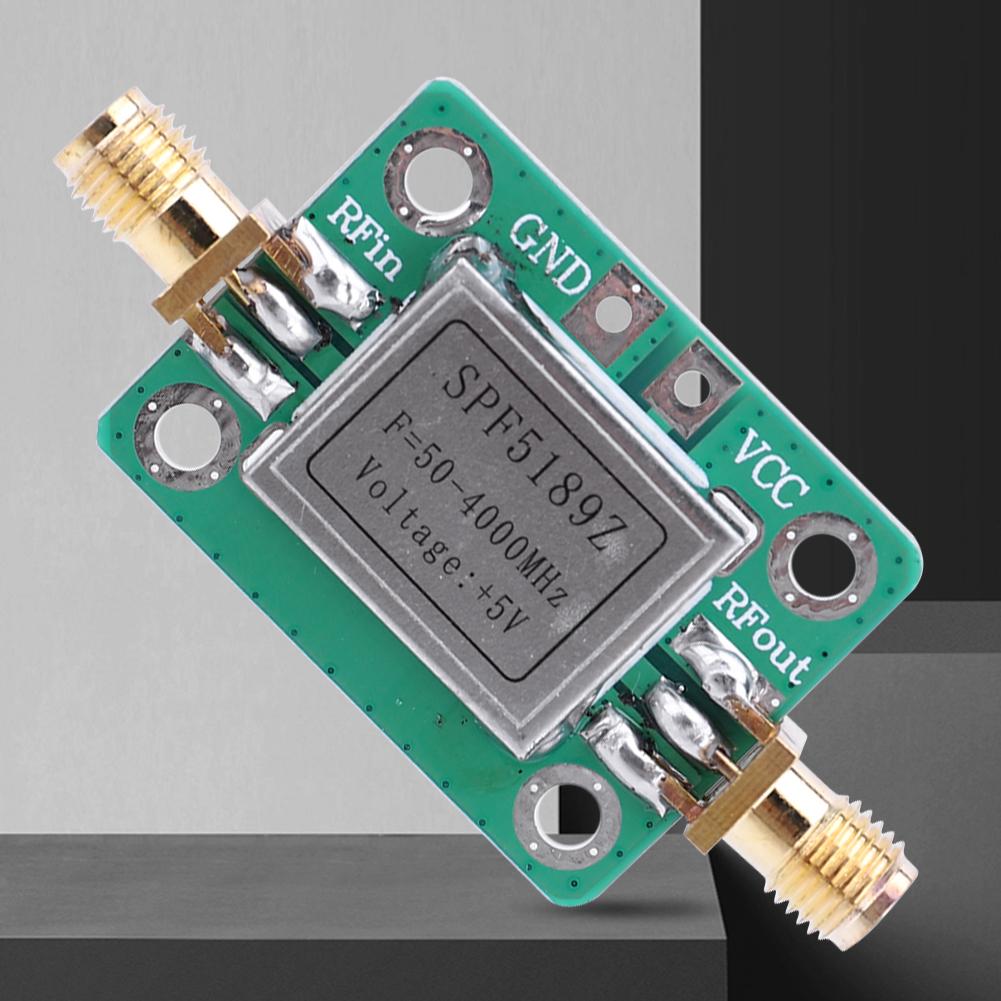 SPF5189 RF Amplifier Module NF 0.6dB Low Noise RF Amplifier Board LAN 50-4000MHz