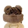 Thicken Fluffy Fur Bucket Hat Cold Winter Hat New Panama Cap  Women