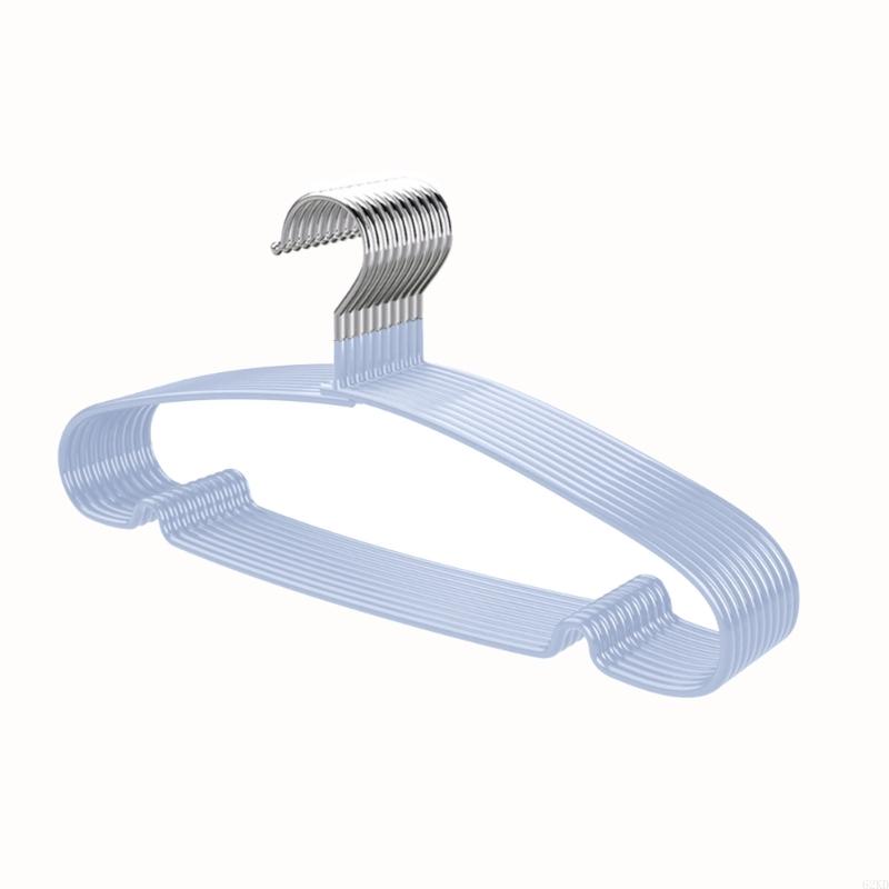 62KD Пластиковые вешалки для одежды Нескользящие плечики Защищают одежду Решение для хранения