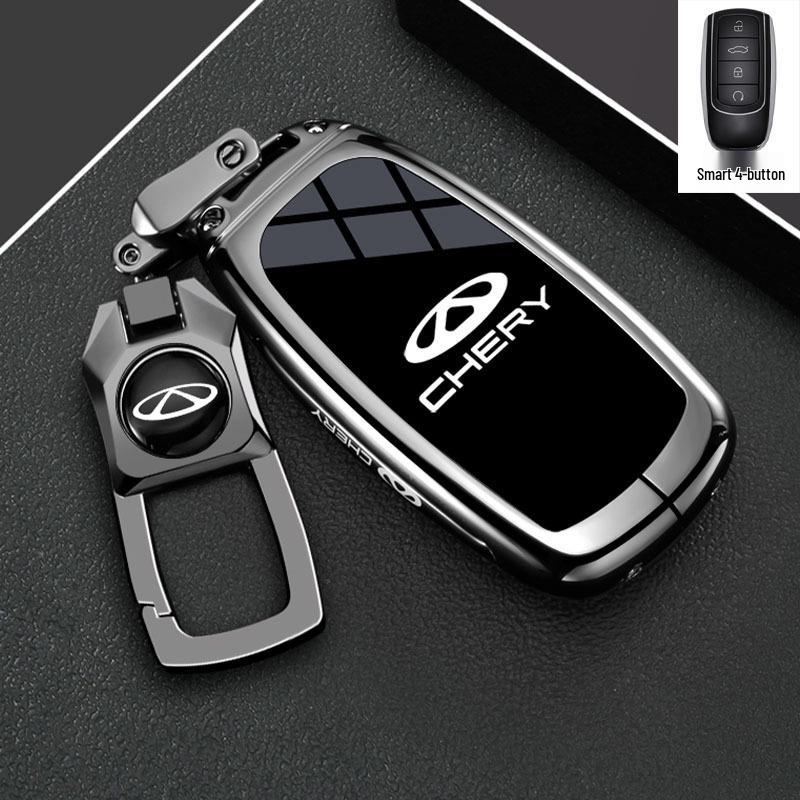2025 Чехол для ключа Chery Tiggo для Tiggo 8 Pro/9/8 Plus/8L/7 Plus, Корпус с пряжкой для автомобиля Arrizo 8