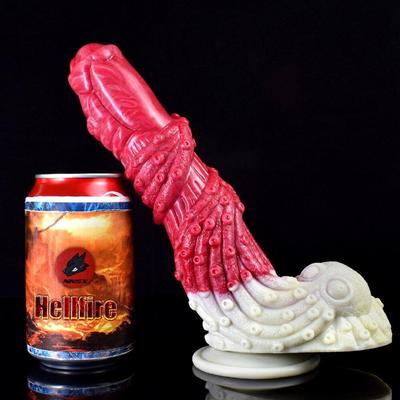 Фаллоимитатор Alien Simulation, красный женский вибратор, мастурбатор, секс-игрушка, большой член, привязка, реалистичный ремешок для члена на пенисе, анальная пробка