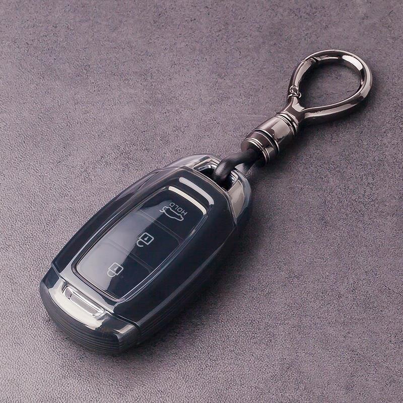 Чехол для ключа автомобиля для Hyundai Creta, ix35, Elantra, Venue, Kona, Fiesta, Verna, IX