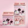 Robotime Rolife Lovely Pink Bedroom Plastic House Building Set Toy DIY Miniature Dollhouse Playset with LED for Teens Adults DW0
