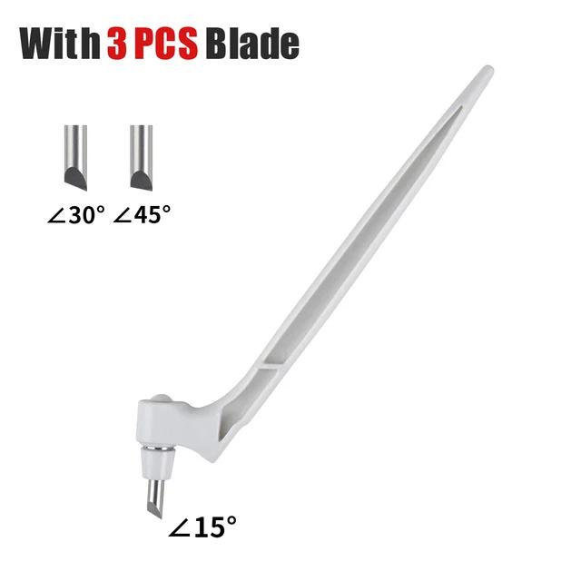 Новые инструменты для резки поделок с вращающимся на 360 градусов лезвием для резки бумаги, художественная резьба, ручка, инструмент для самостоятельной работы, портативный нож для резки из нержавеющей стали