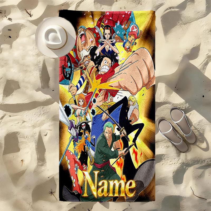 Custom Adventure Quest Stylish printed beach towel,a quick-drying, absorbent mat suitable for the beach, pool, gym, and travel fans gift