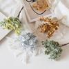Gold Artificial Eucalyptus Leaves Plastic Flowers Plants Christmas Wreaths Decoration for Home Room Outdoor Garden Wedding Party