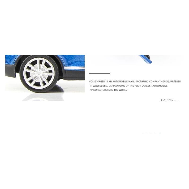 1/36 Volkswagen T-ROC SUV Модель автомобиля из сплава Литые металлические игрушечные транспортные средства Модель автомобиля Симуляция Коллекция Детские подарки Украшение