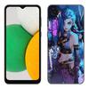Arcane Jinx аниме черный силиконовый чехол для телефона Samsung Galaxy A01 A03 Core A04 E A02 A05 A10 A20 A21 A30 A50 S A6 A8 Plus A7