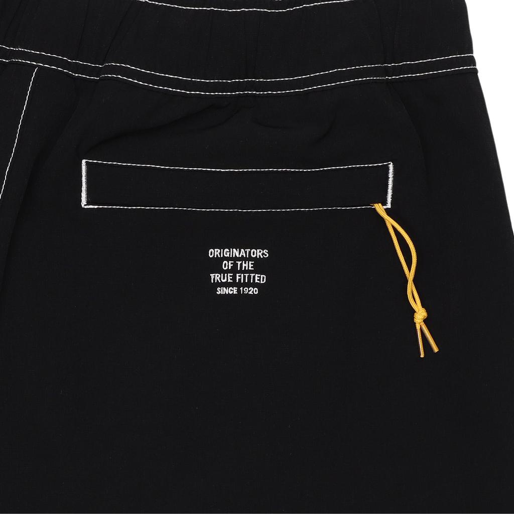 New Era SS25 Шнурок Удобные Простые Модные Повседневные Шорты Унисекс Шорты Черный 14500176