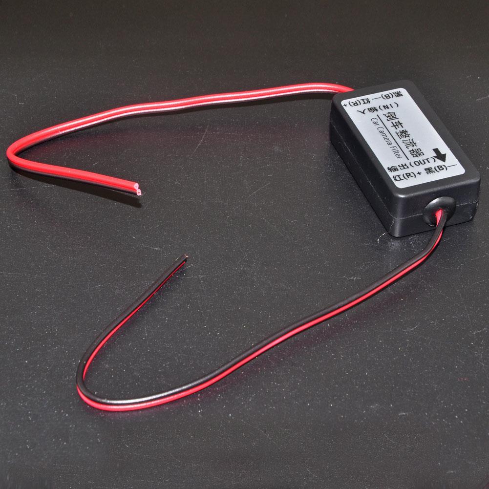 12V Power Filters Rectifier Ballasts Rear View Camera Ripple Splash Screen Interference Relay Filter