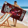Name Custom Nirvana Print Beach Towel, Large Soft Quick Dry Towel for Beach Camping Swimming