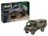 Revell 1/35 Scale German Unimog (2t Milgl) Plastic Model Kit 03337, Molded In Color