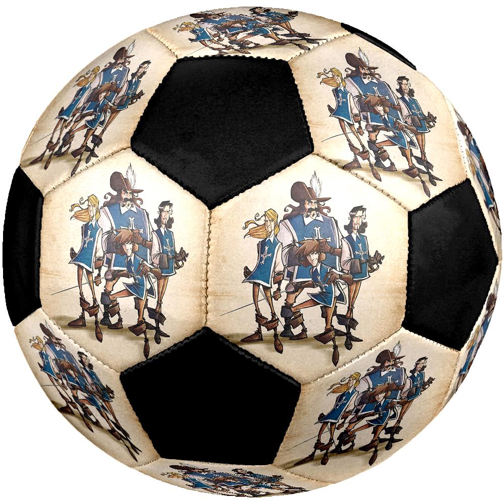 The Three Musketeers Theme Size 5 Soccer Ball, Suitable for Both Indoor and Outdoor Matches, a Gift Suitable for Everyone.