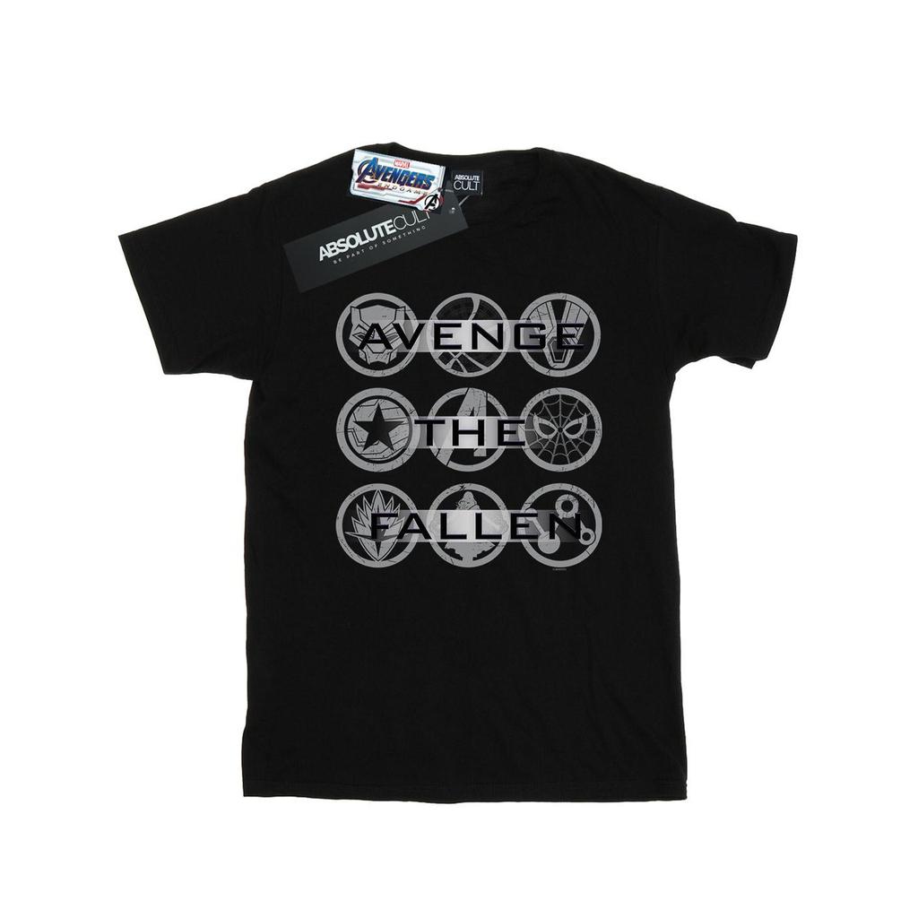 Marvel Mens Avengers Endgame Avenge The Fallen Icons T-Shirt