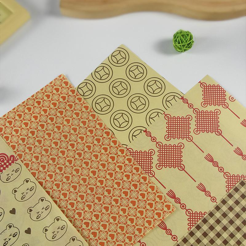 50Pieces Of Absorbent Paper Sandwiches Burgers Fries Fried Food Wrappers Plate Mats Waxed Paper And Baking Paper