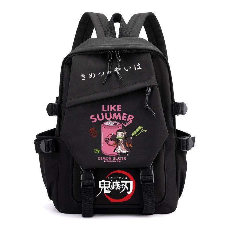 Japan cartoon comics Demon Slayer backpack Instagram style high school/college student backpack travel backpack large capacity 7569 KTB