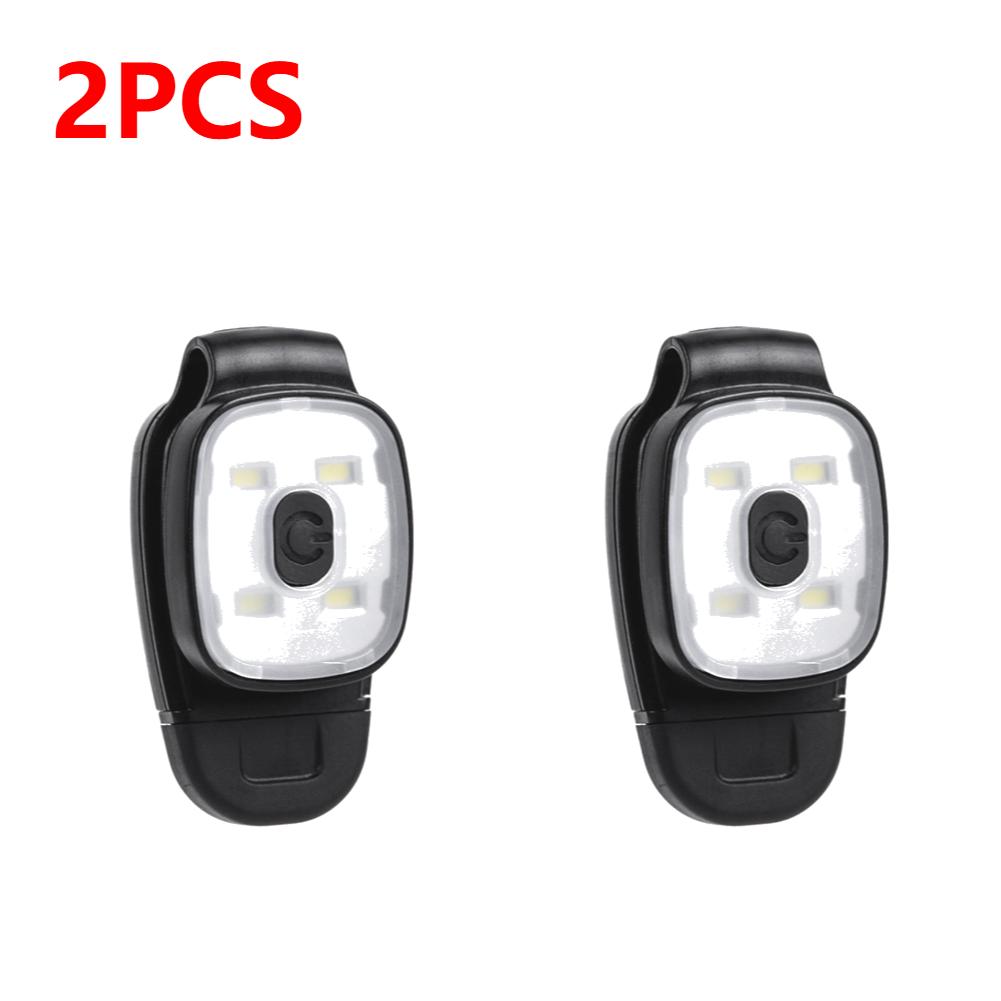 1-5PCS LED Headlamp Cap Clip Light 3 Light Modes Head Flashlight Multifunction IPX4 Waterproof Headlight for Fishing Camping