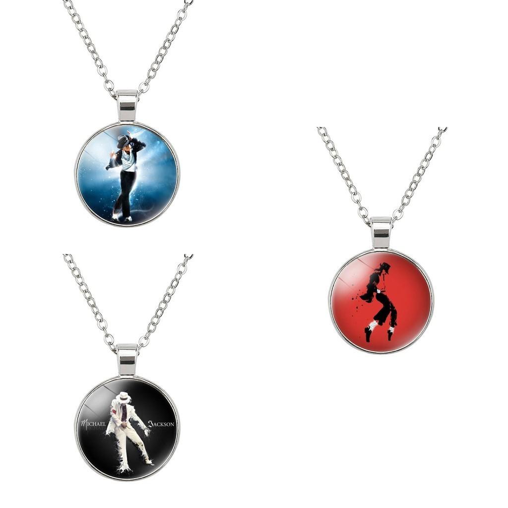 Элегантное ожерелье-подвеска Michael Jackson Time Gem с аллоемным шармом, длиной 51-80 см