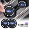New Anti Slip Mat Car Coaster Durable Car Cup Holder Coaster Dust-proof Protection For Ford Fiesta Mondeo Fusion Explorer Escape