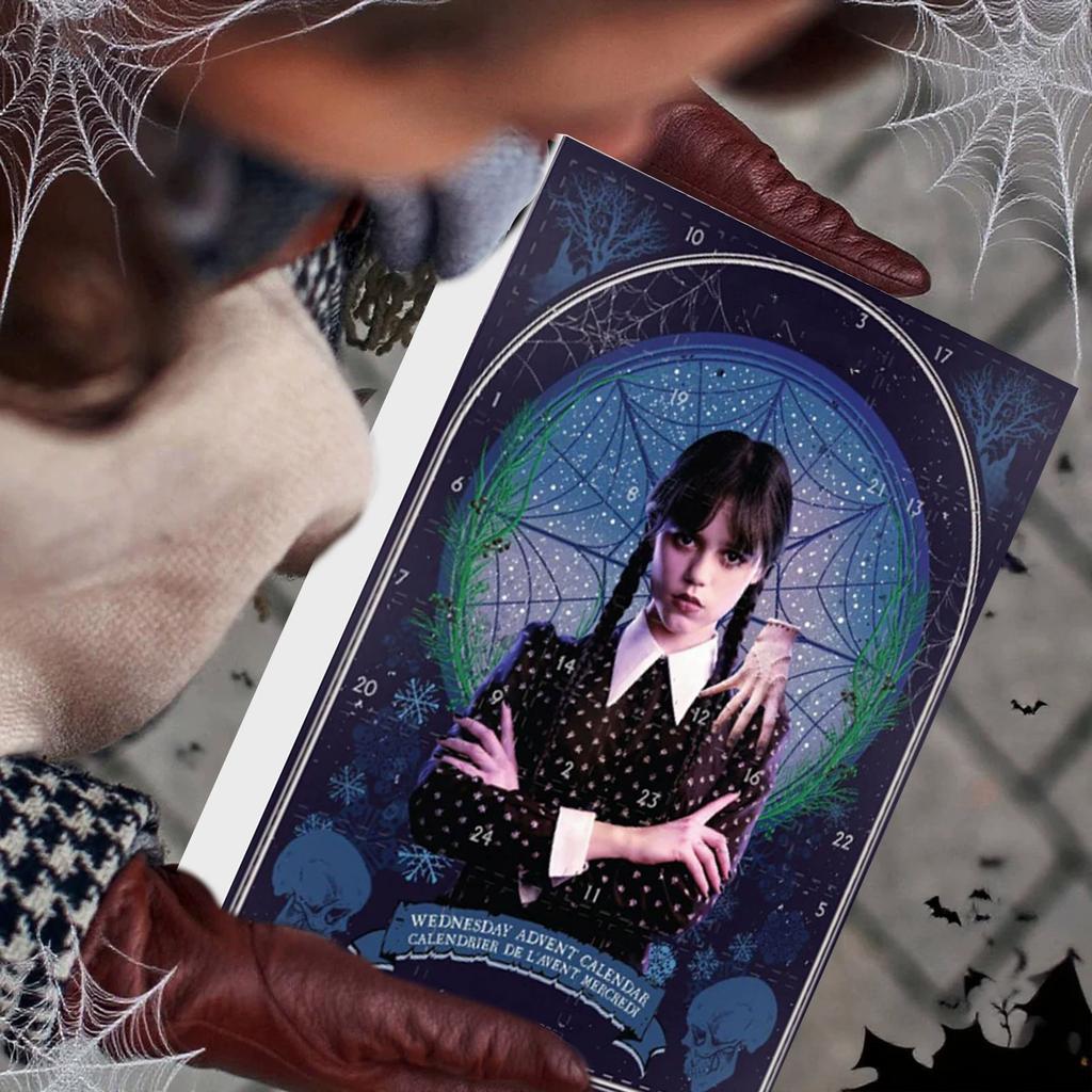 Адвент-календарь – 2D Коробка-адвент-календарь, Рождественский календарь обратного отсчета, 24-дневный Рождественский адвент-календарь, Украшение для рождественской елки