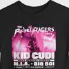 Футболка Kid Cudi The Rebel Ragers Tour, Kid Cudi Rebel Ragers Tour, Футболка Kid Cudi Man on the Moon, Графическая футболка Kid Cudi, Футболка Kid Cudi