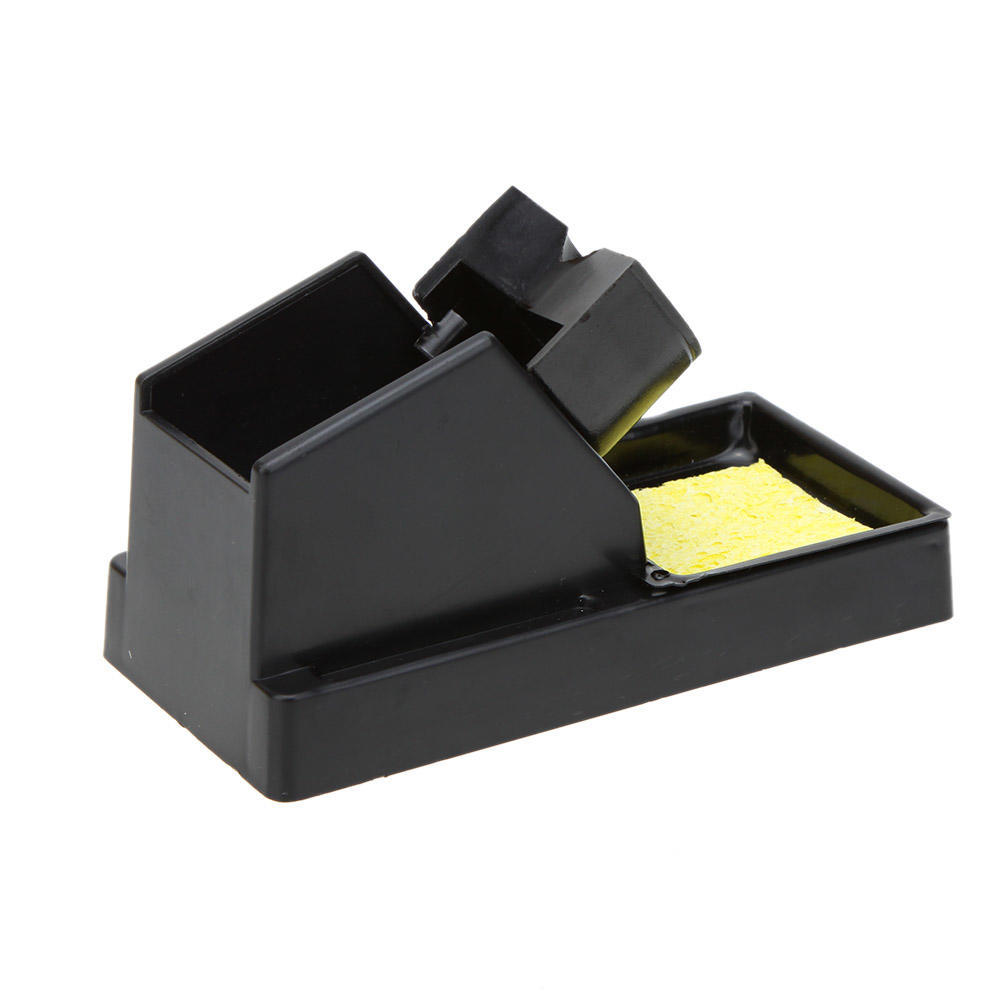 Plastic Soldering Iron Stand Solder Base Welding Wire Holder with Sponge