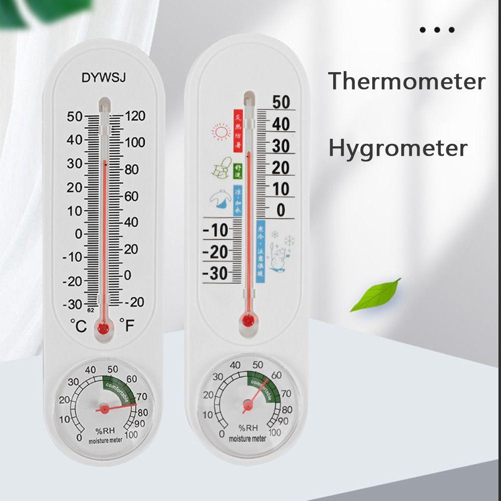 Temperature Humidity Meter Breeding Thermometer Temperature Humidity Gauge Hanging Thermometer