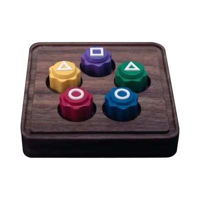 3D Печать Игра Кальмара Игральные Кости Реквизит для Вечеринки Квадрат Круг Треугольник Печать Игры для Бара Реквизит для Вечеринки Корейский Фильм Игра