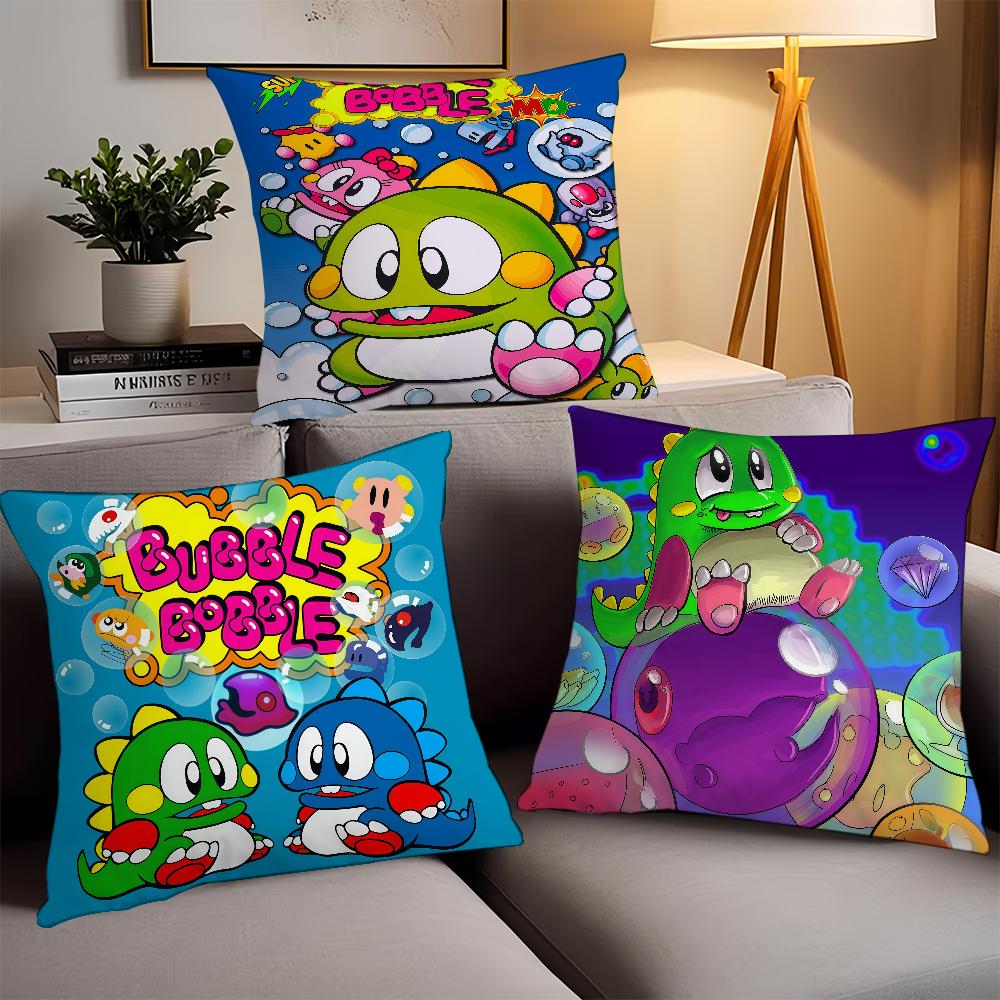 Мультяшная Милая Наволочка B-Bubble B-Bobble Офисные Подушки Подходят для Дивана Машины Спальни Декоративная Наволочка