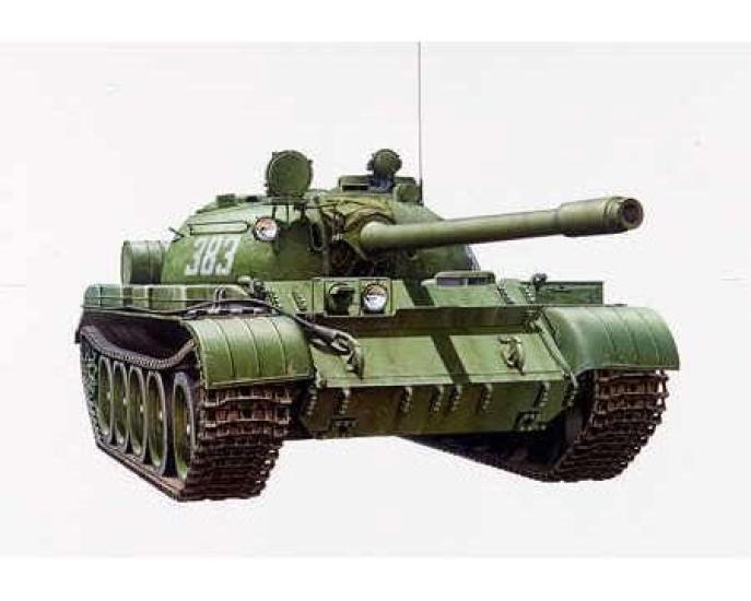Tamiya Military Miniature Series Советский Армейский Танк Пластиковая Модель 35257 1/35 №257 Т-55А
