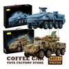 НОВЫЙ Армейский Тяжелый Танк MOC Набор Кирпичей WW2 Военные Бронированные Машины Строительные Блоки Война Танк 3D Модель Детские Игрушки Подарок на День Рождения DIY
