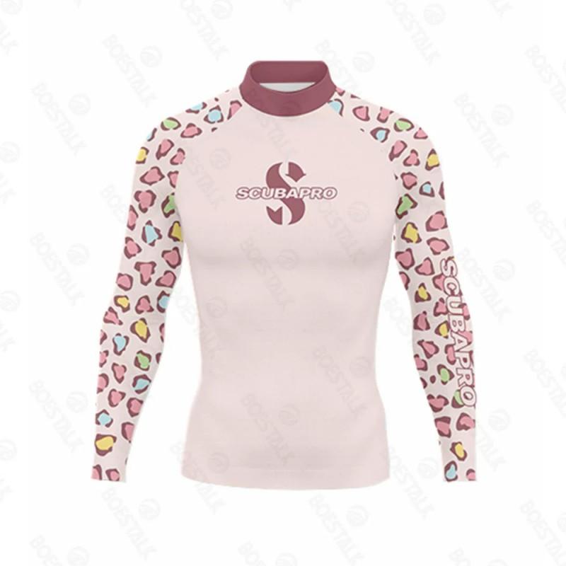 Long Sleeve Rash Guard Set UPF 50 Sun Protection Swimwear Surfing Beach Vacation Conservative UV Cover Up