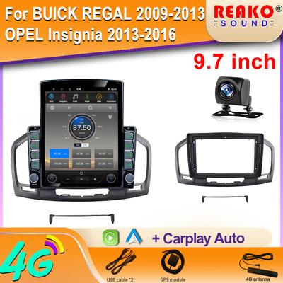 9,7-дюймовый вертикальный экран Tesla Car Radio для Buick Regal для Opel Insignia 2009-2013 GPS-навигация Мультимедийный проигрыватель Carplay 2din