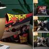 Anime B-Bleach Cool Pillow Case Plush Fabric Soft Pillowcase Double Sided Print Sofa Cushion Cover Throw